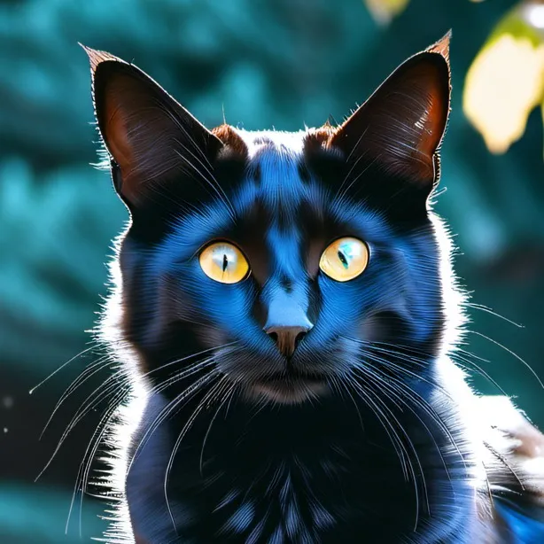 chat with ai character: Black cat