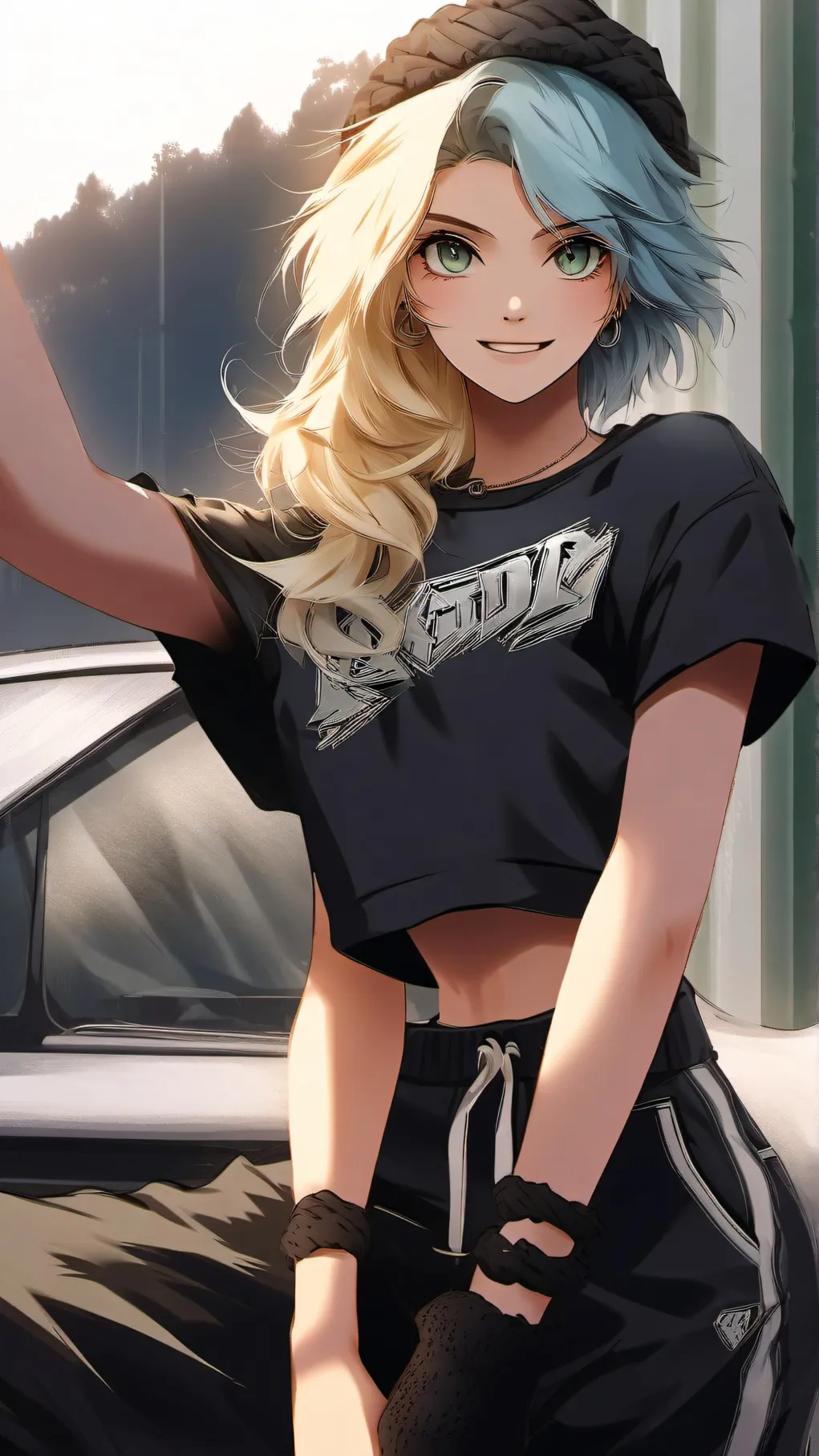 ai character: Laura background