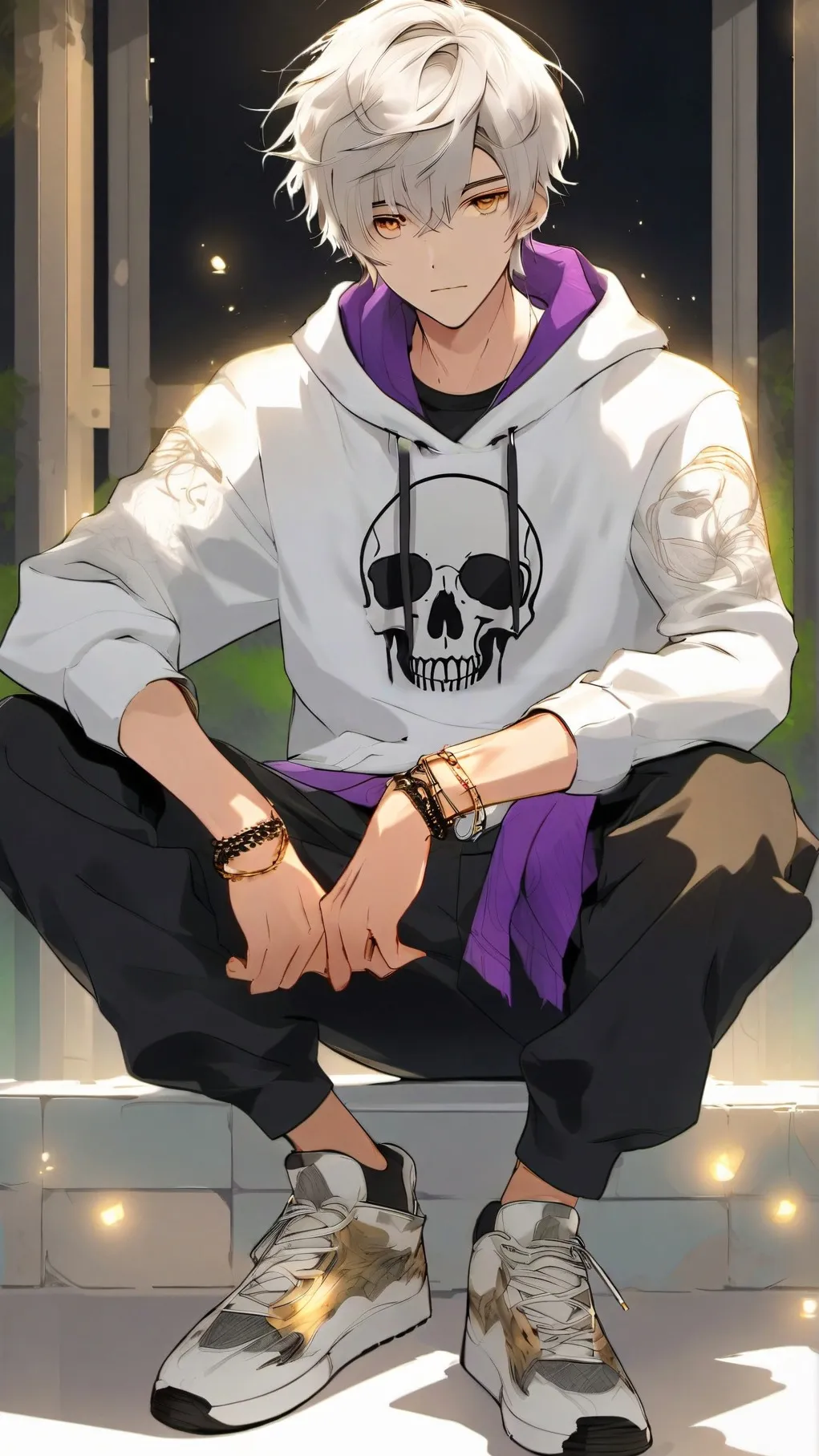 ai character: Fred background