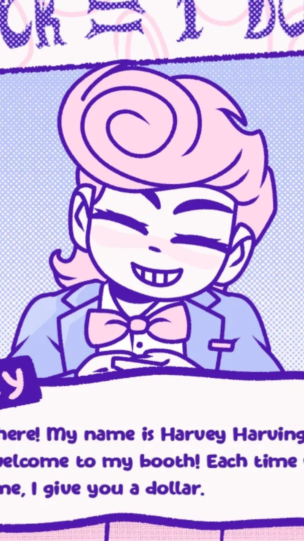 ai character: Harvey Harvington background