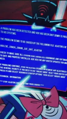 ai character: Val and Vox robots background