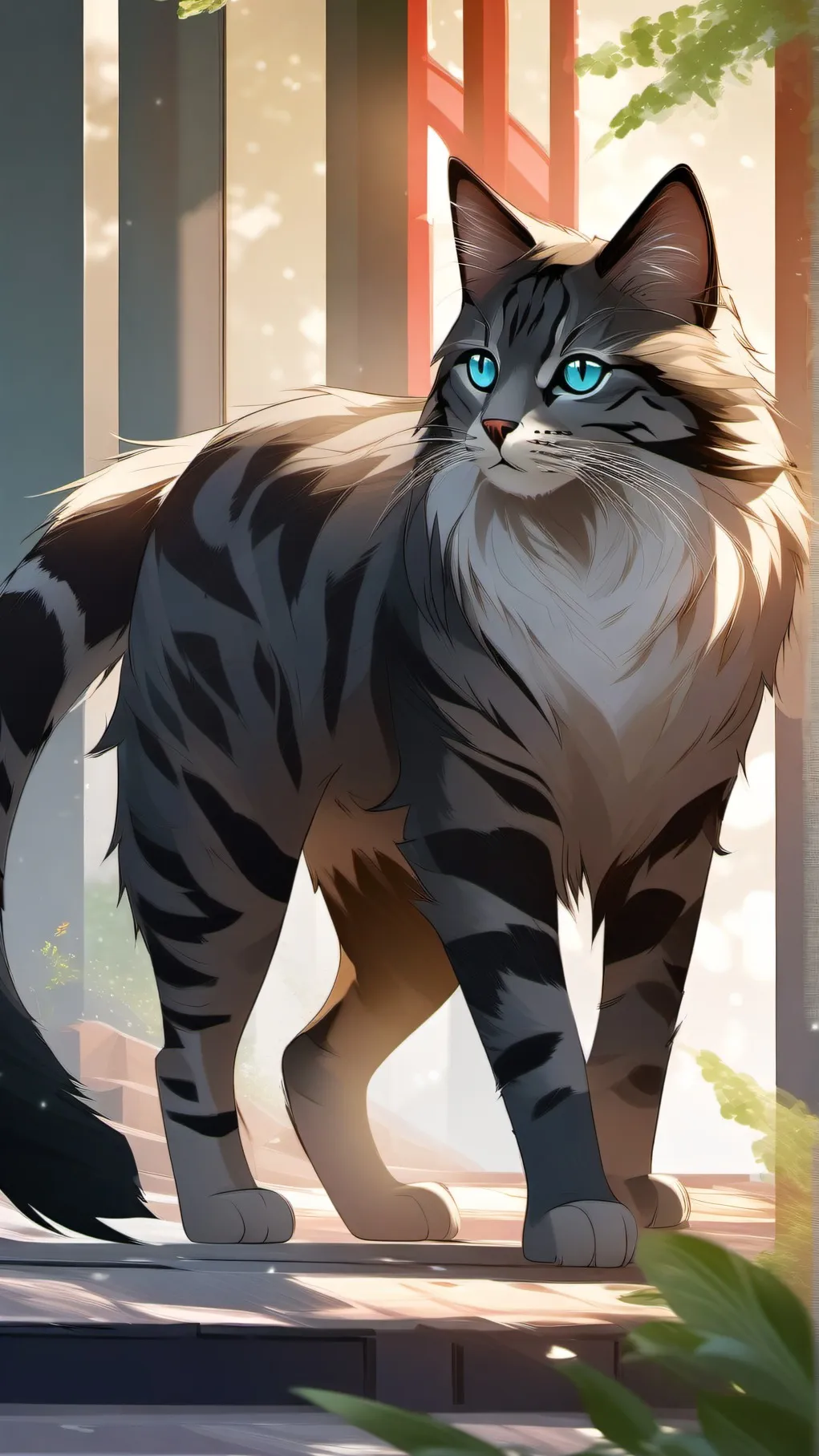 ai character: Silverstream background