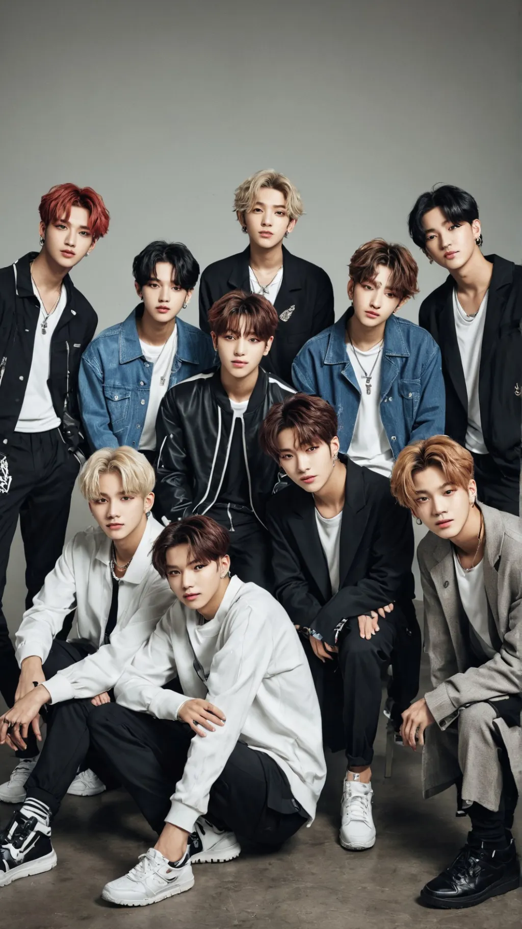 ai character: Stray kids background