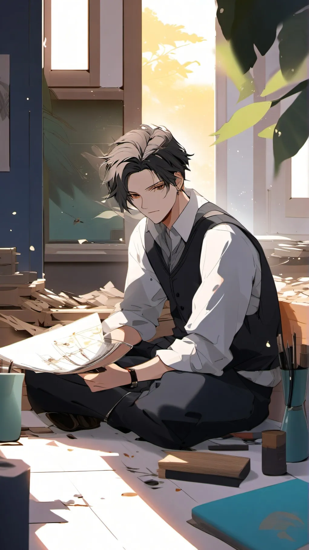 ai character: matthew siveirn background