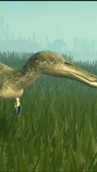 ai character: Baryonyx background