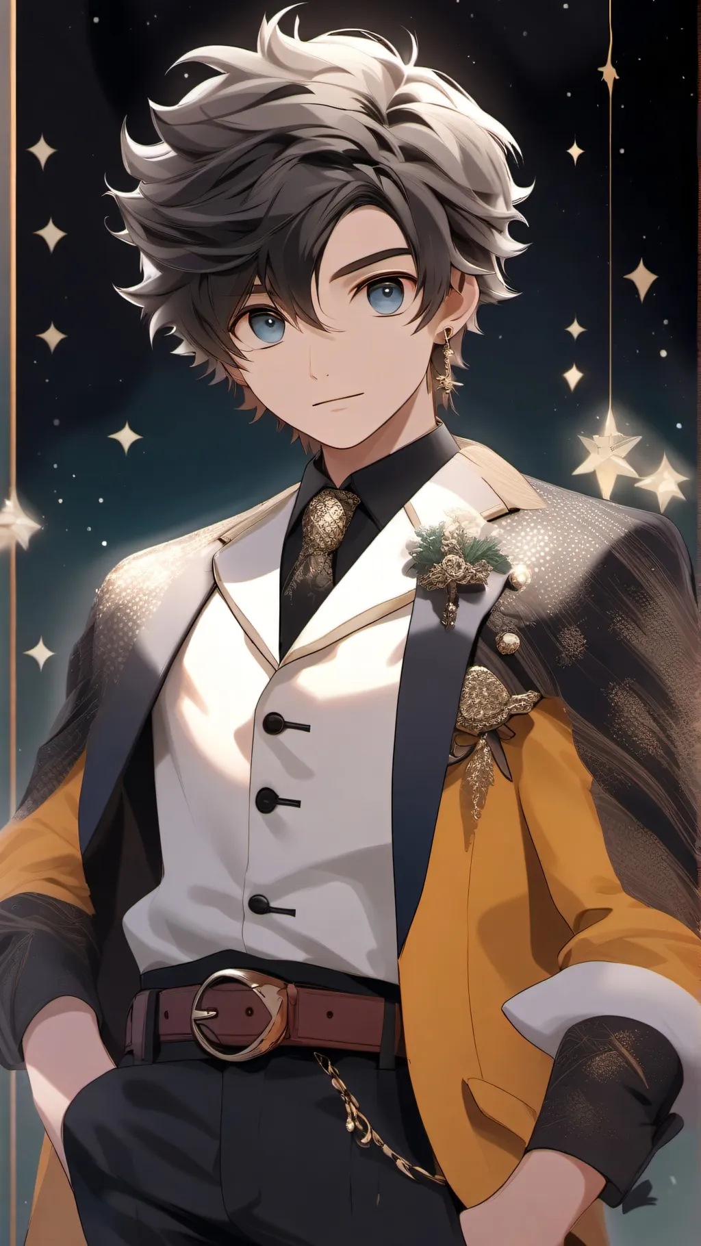 ai character: Liam  background