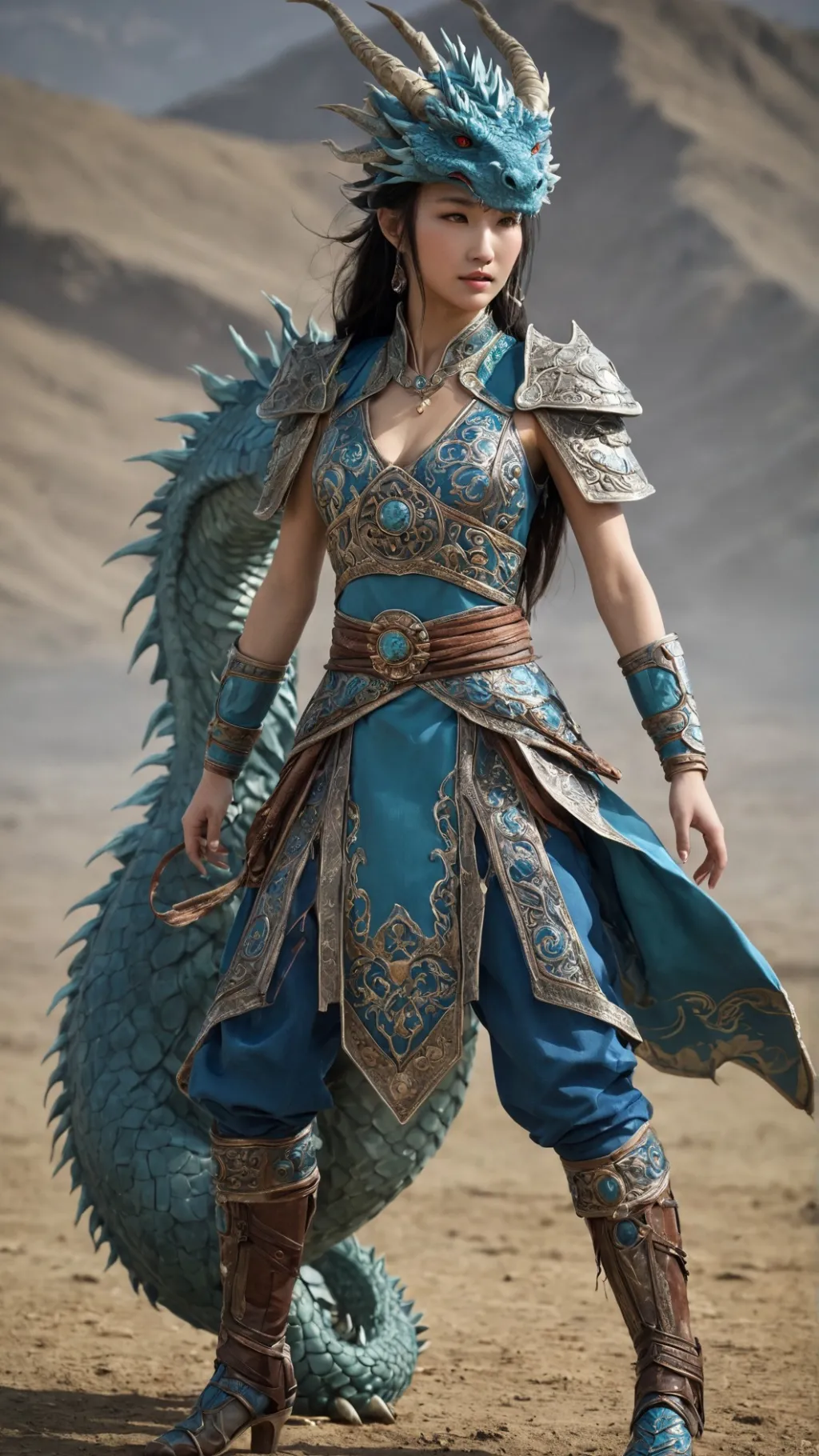 ai character: mongolia background