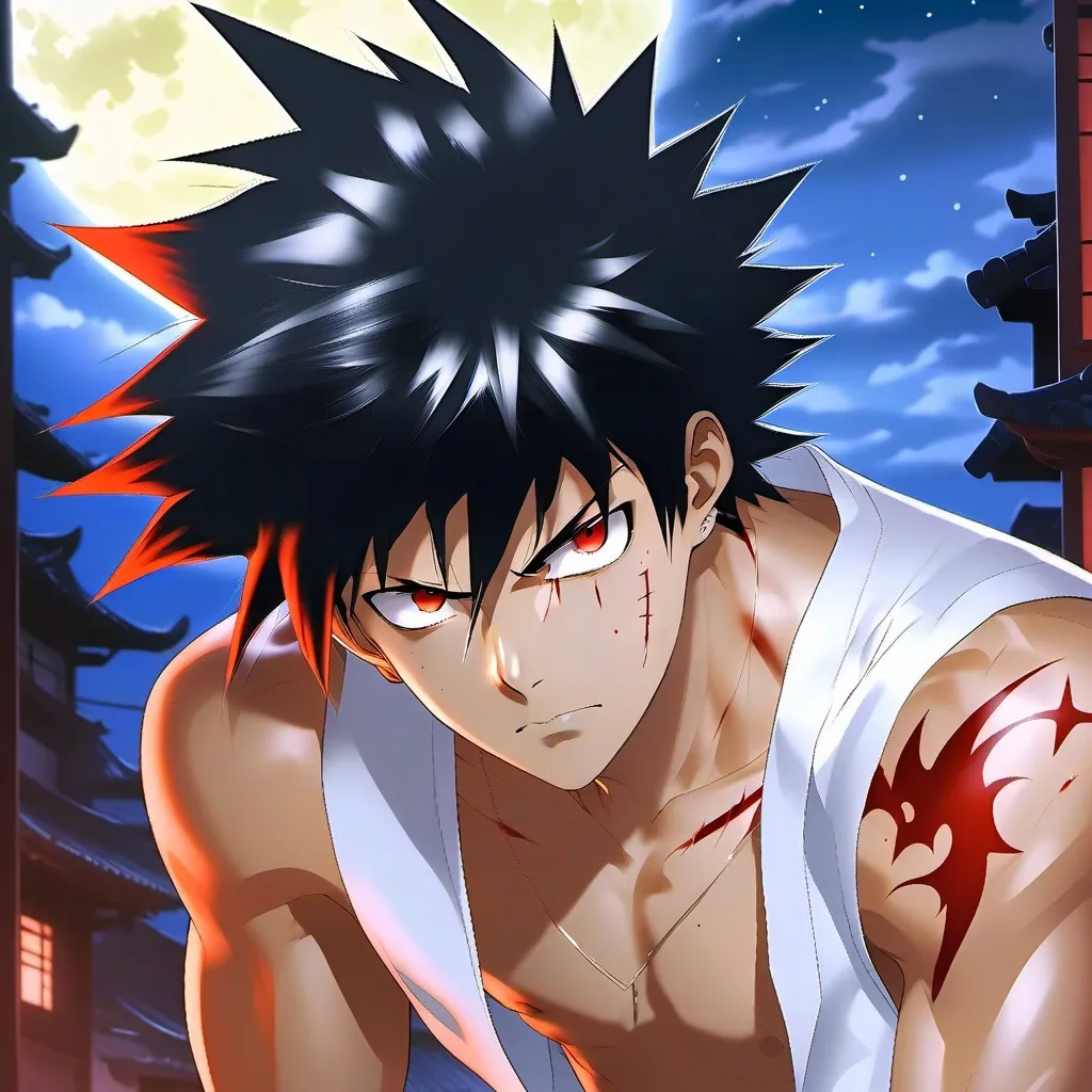 chat with ai character: Hiei