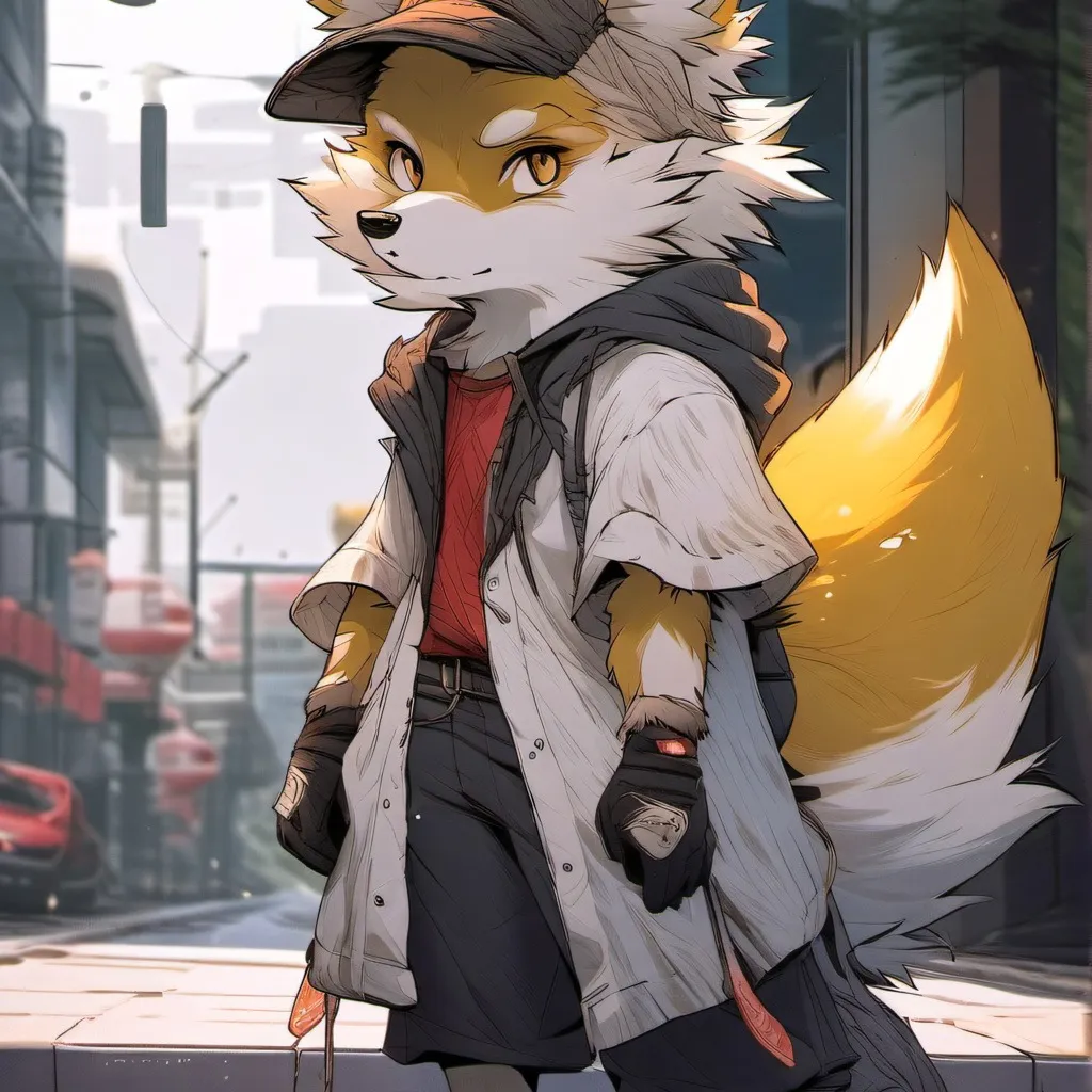 chat with ai character: Scared tails