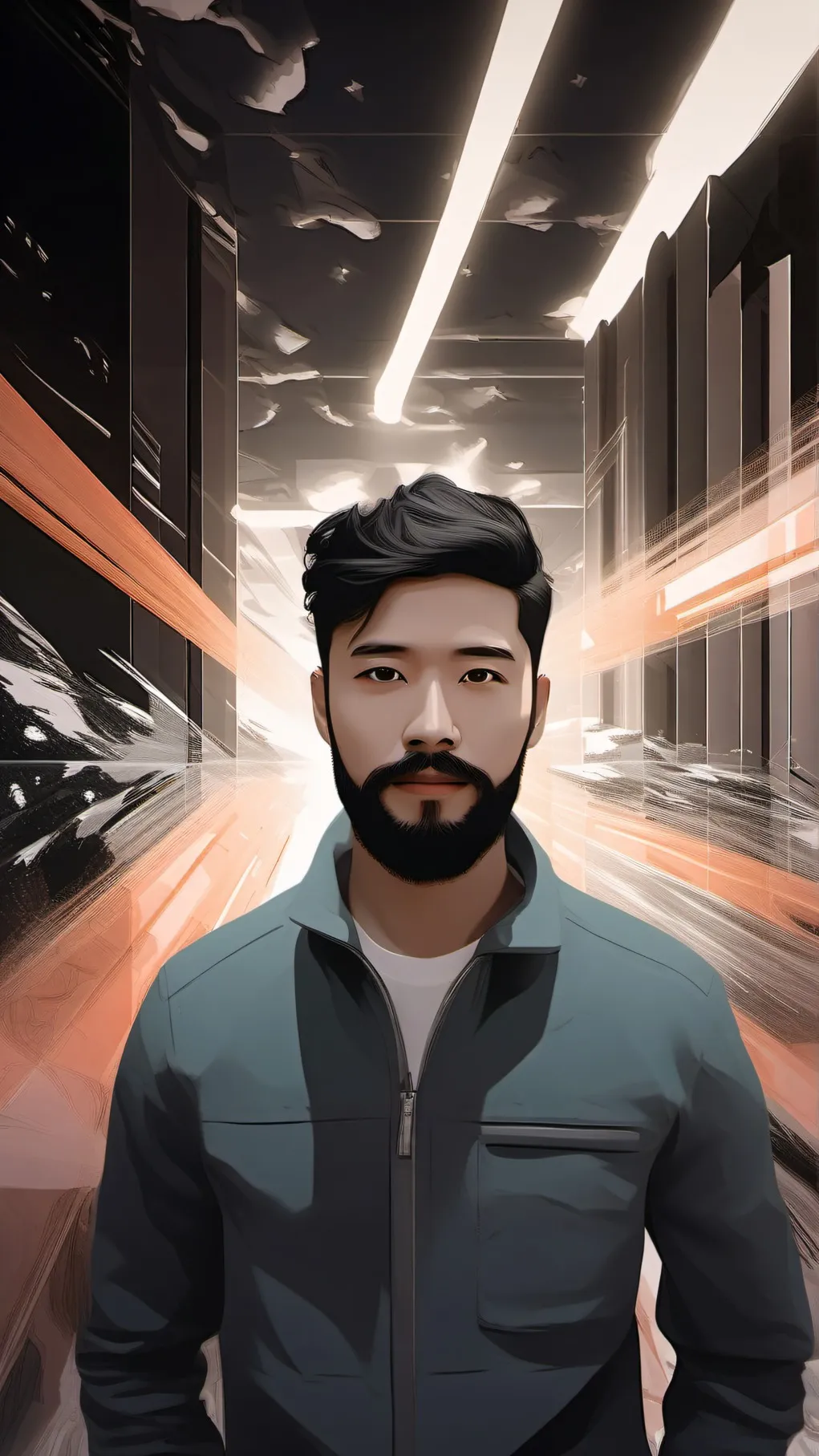 ai character: nicholas background