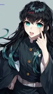 ai character: muichiro background