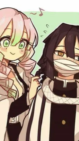 ai character: mitsuri and obani background