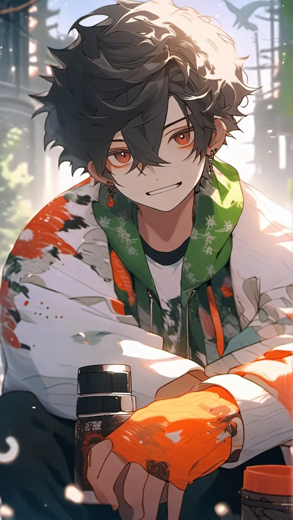 ai character: cade background