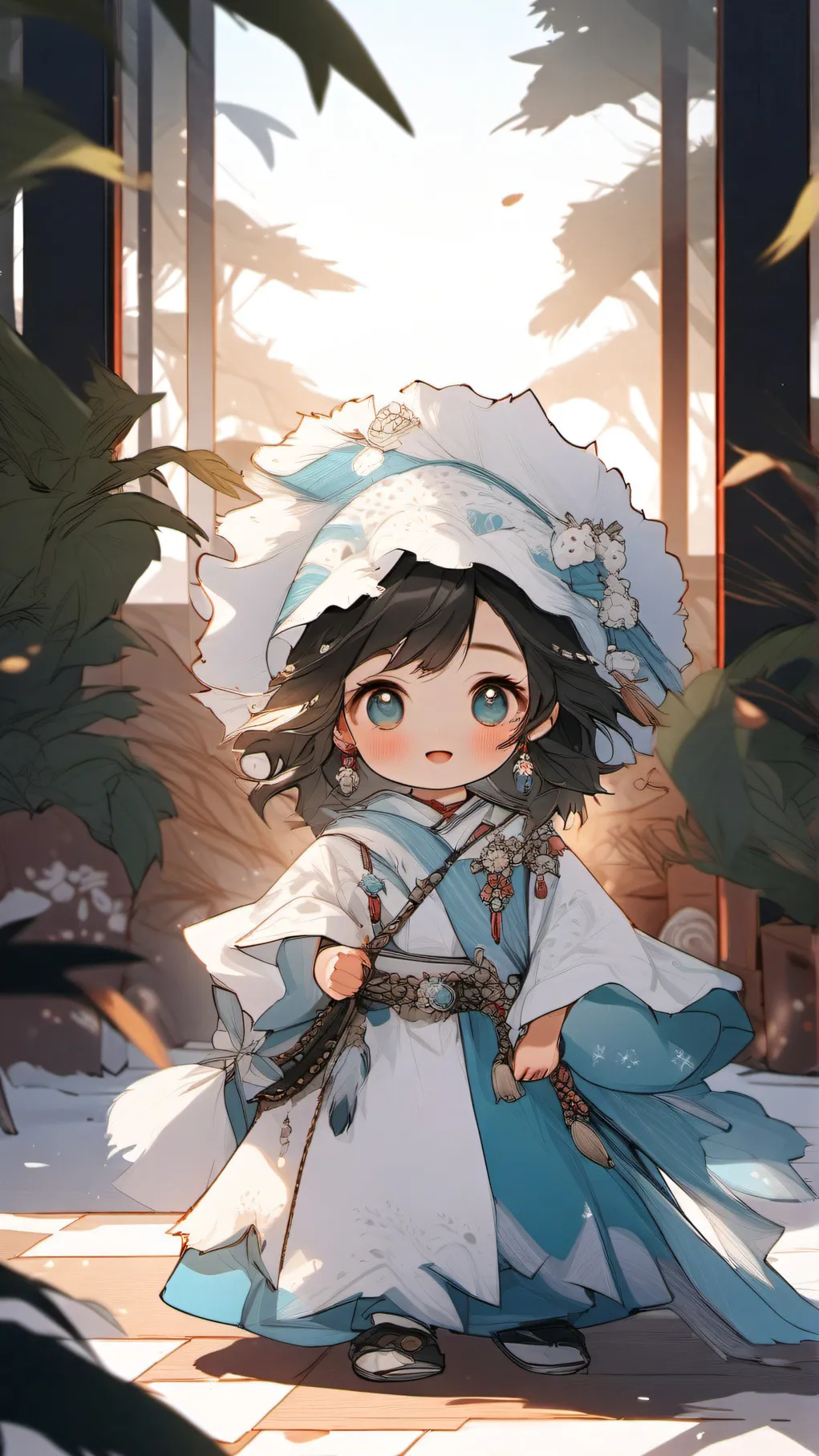 ai character: spoiled daughter background