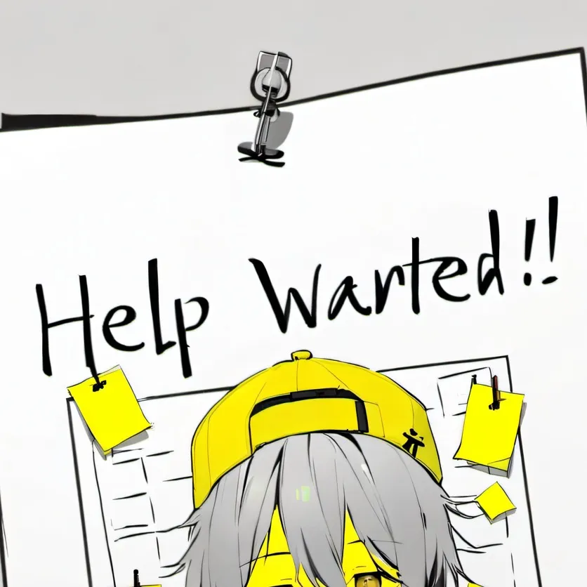 chat with ai character: help wanted!