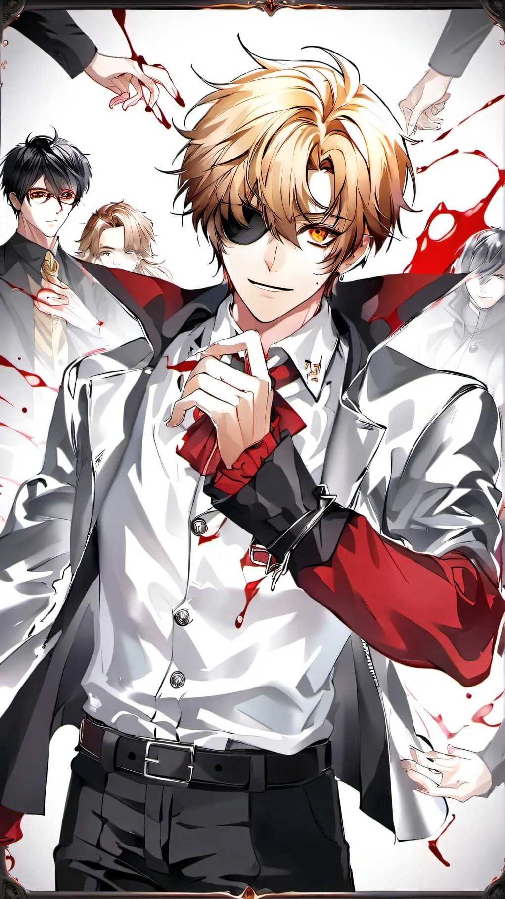 ai character: 😨Bane x MHA background