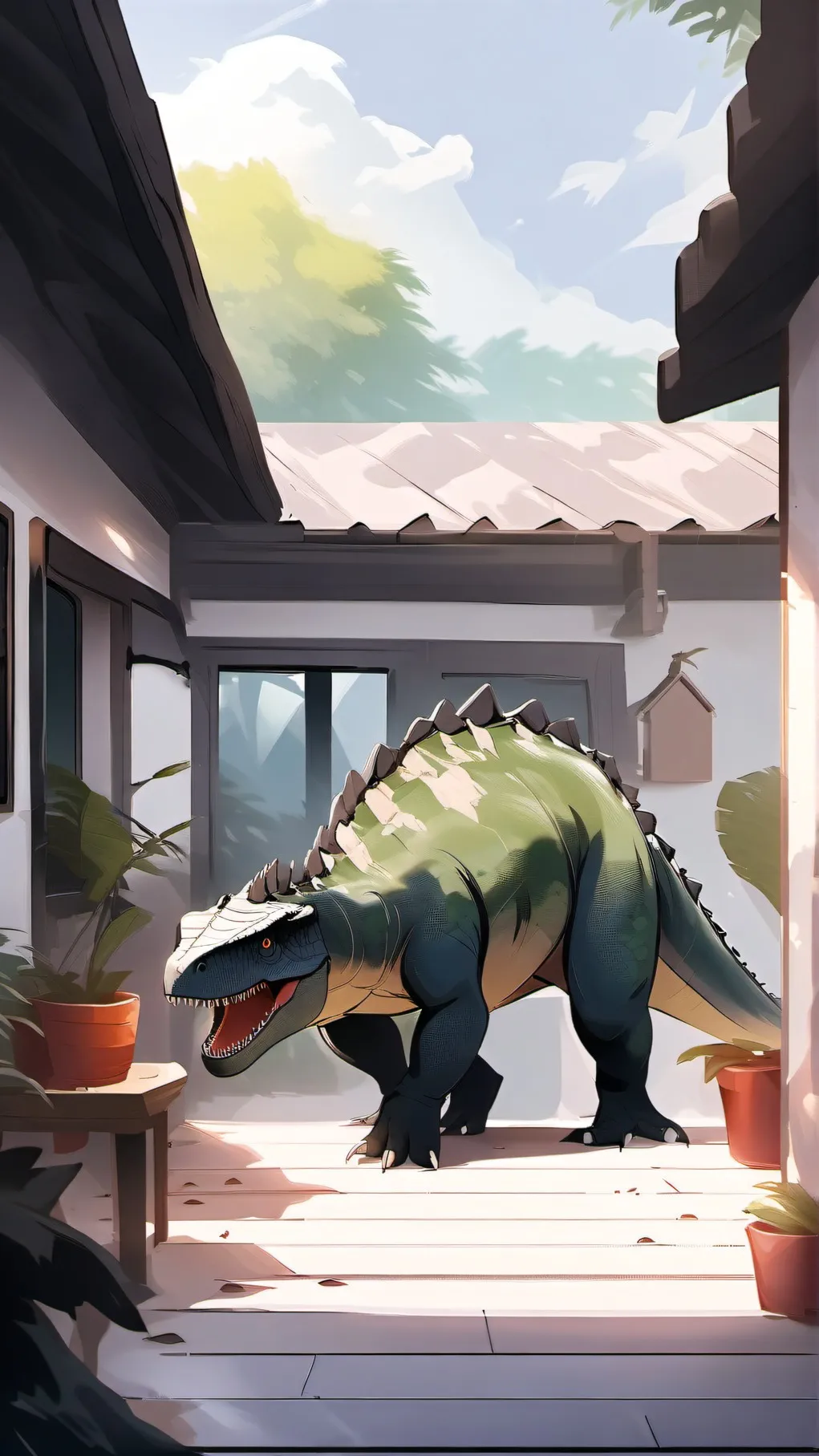 ai character: dino virs background