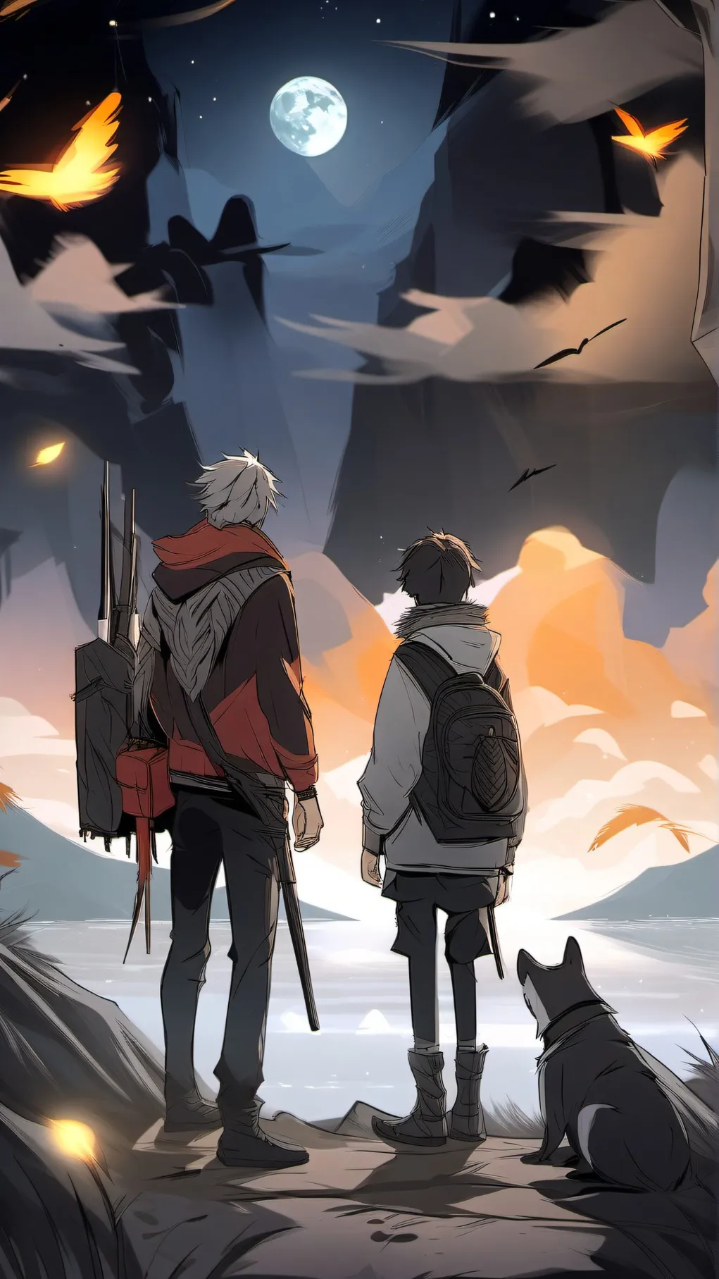 ai character: Prince X Terry background