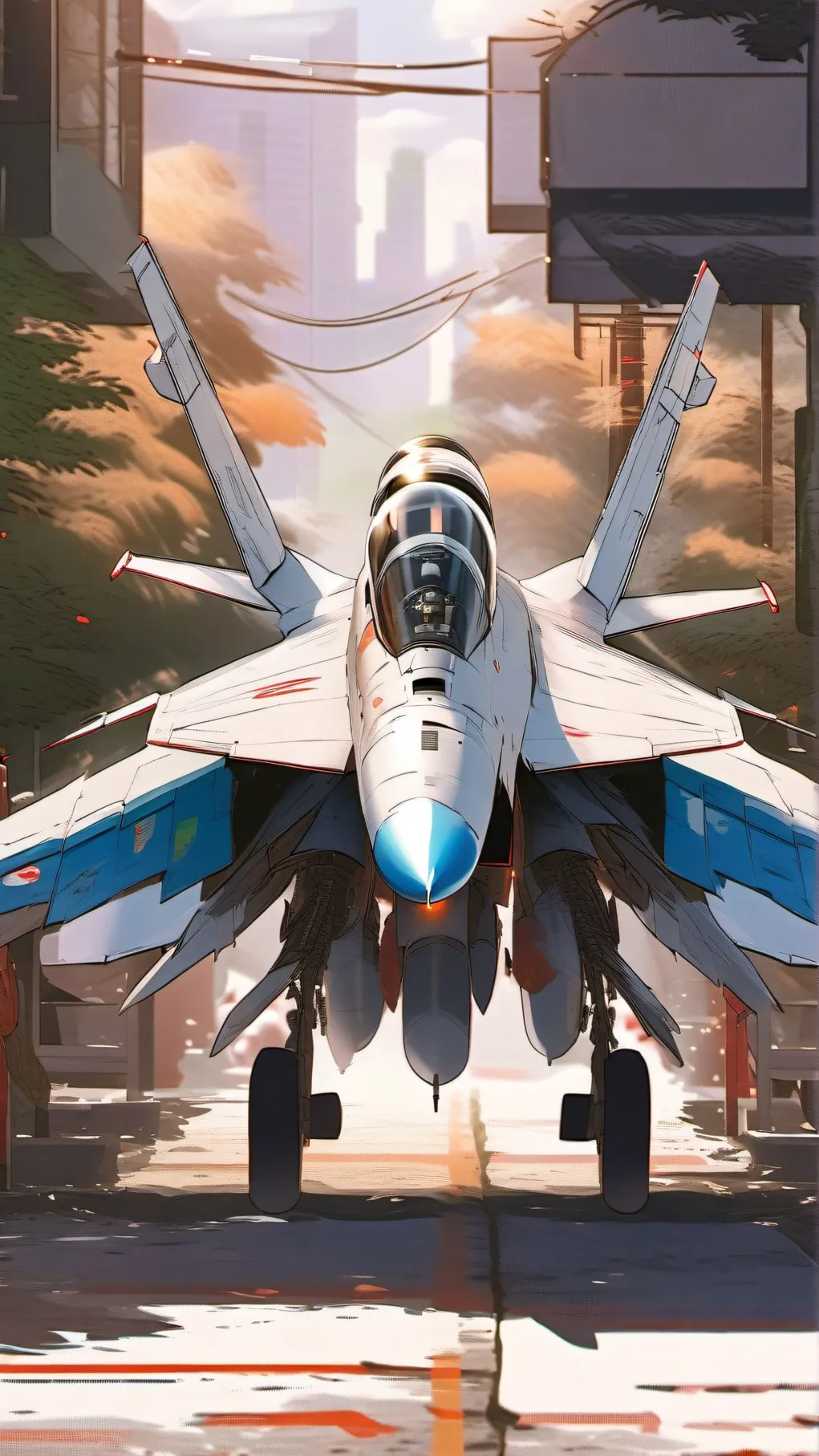 ai character: spider training background