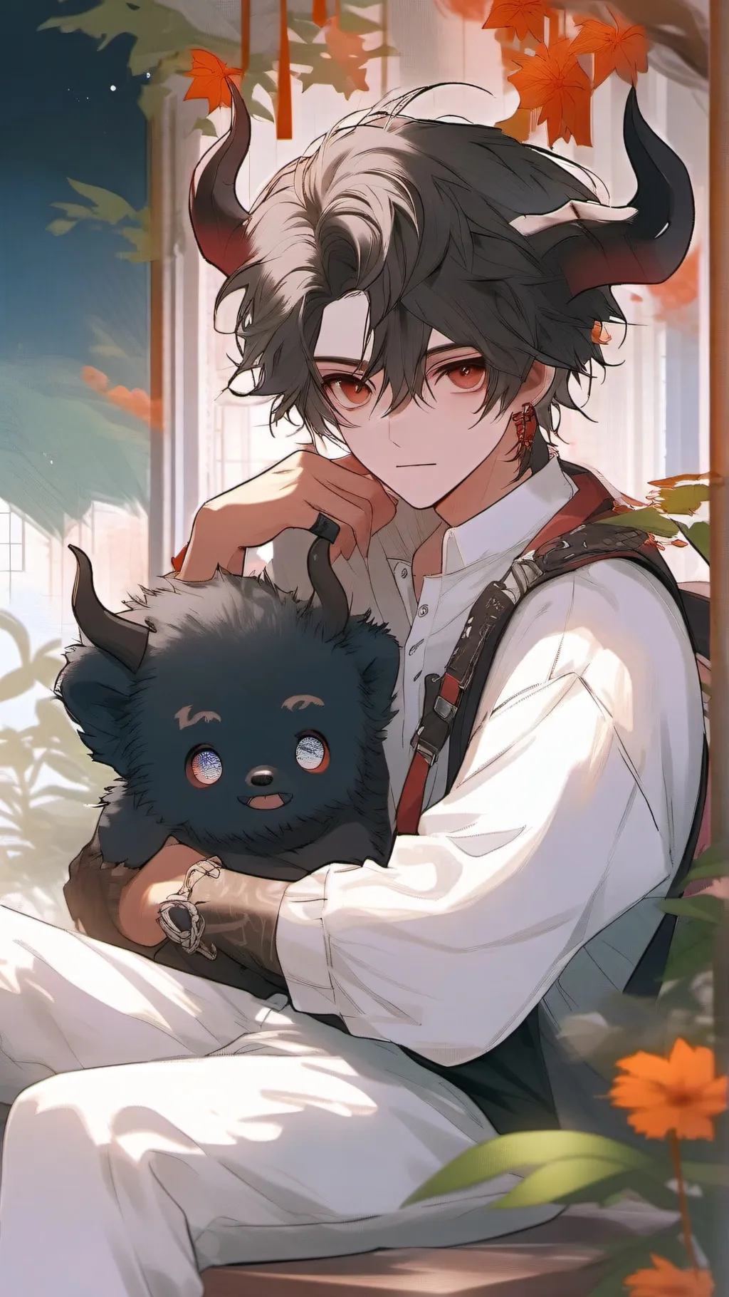 ai character: Max background