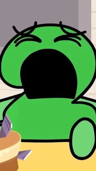 ai character: BFDI  background