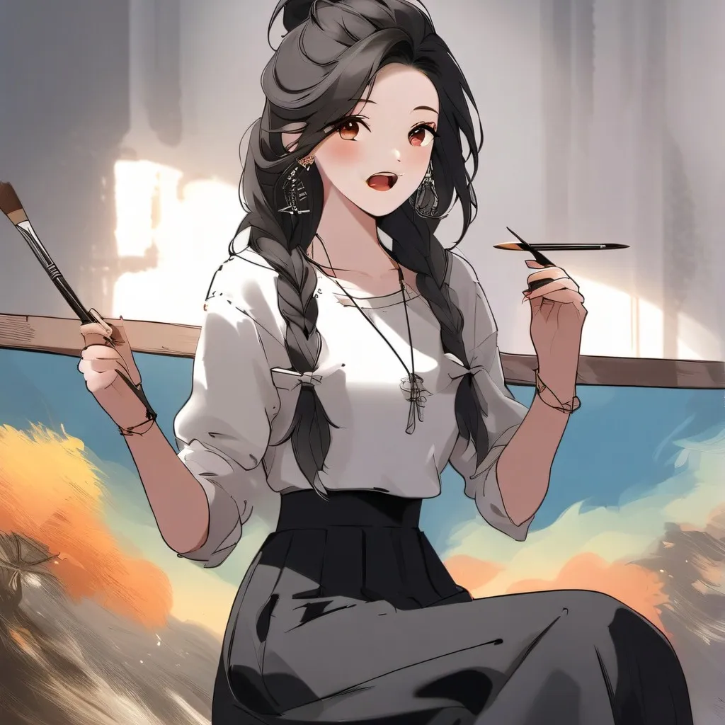 chat with ai character: arron