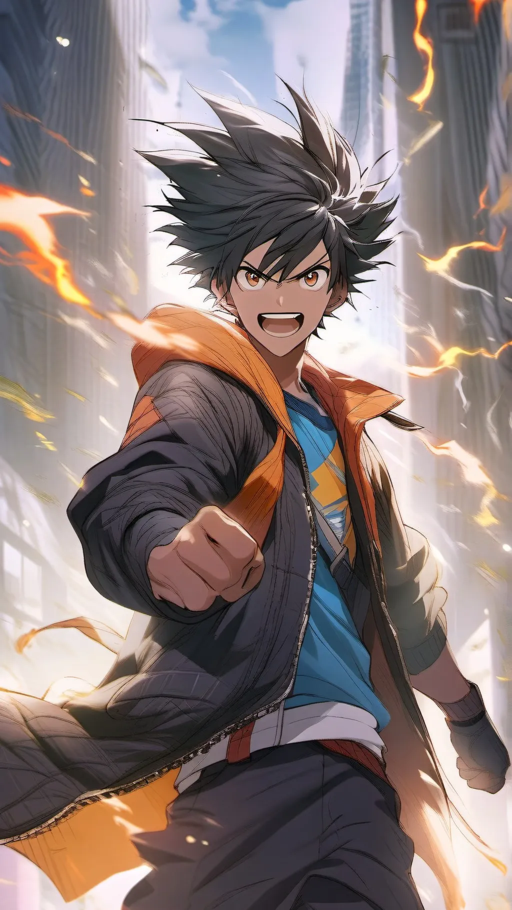 ai character: Hotaru background