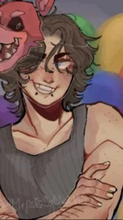 ai character: michael afton  background