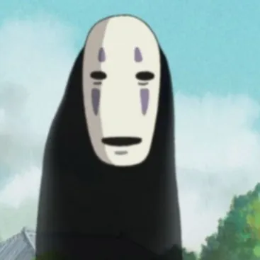 chat with ai character: no-face