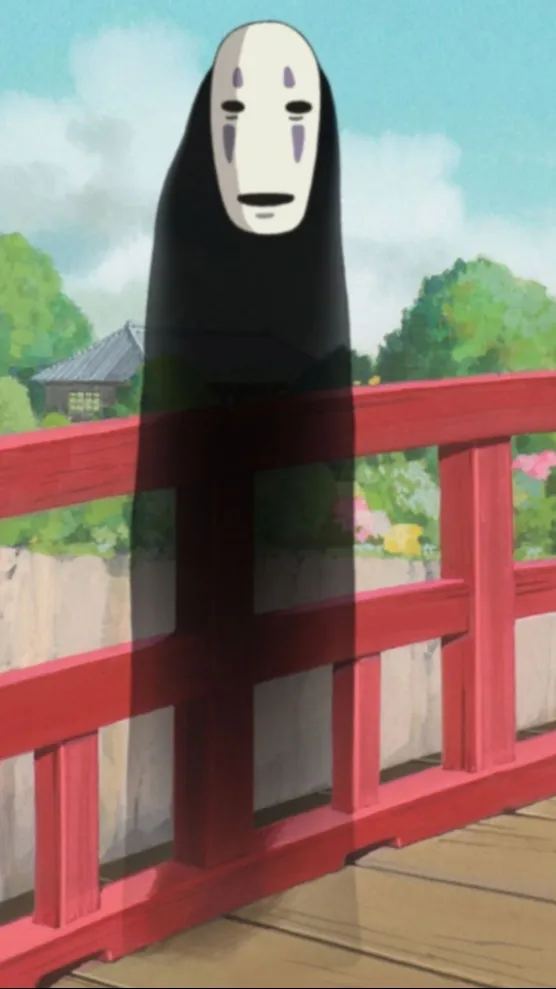 ai character: no-face background