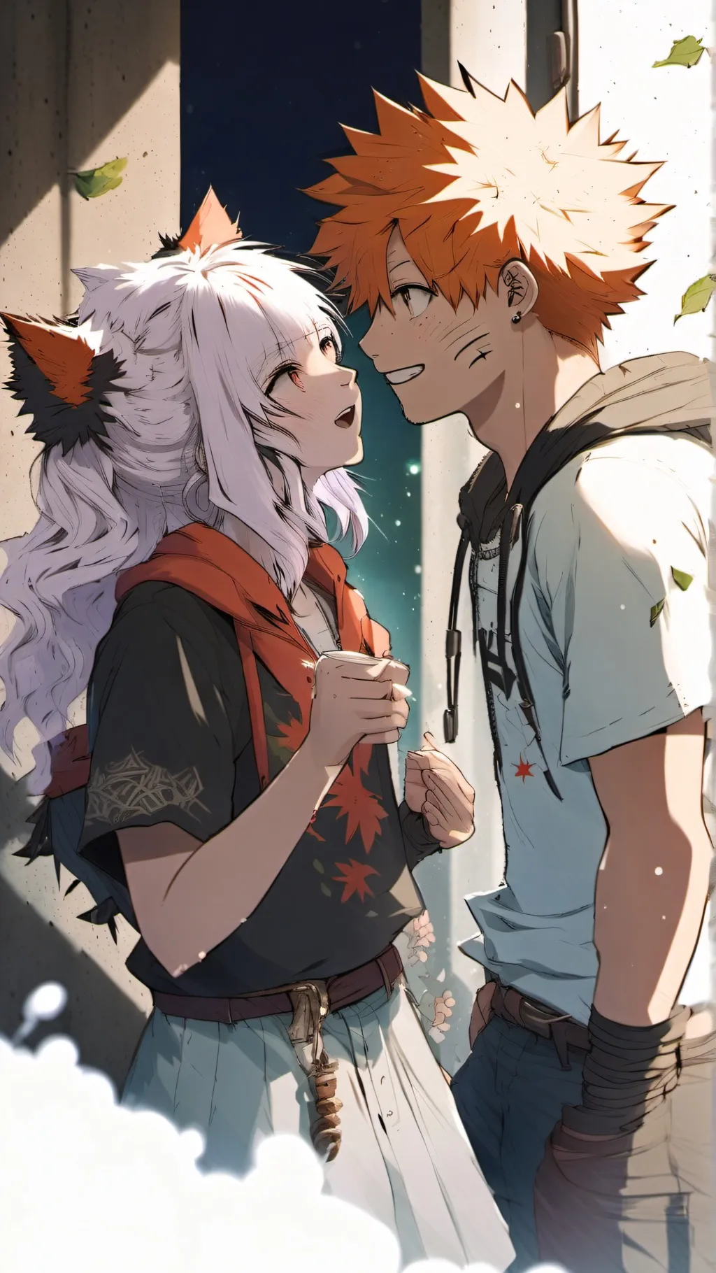 ai character: Bakugo  background