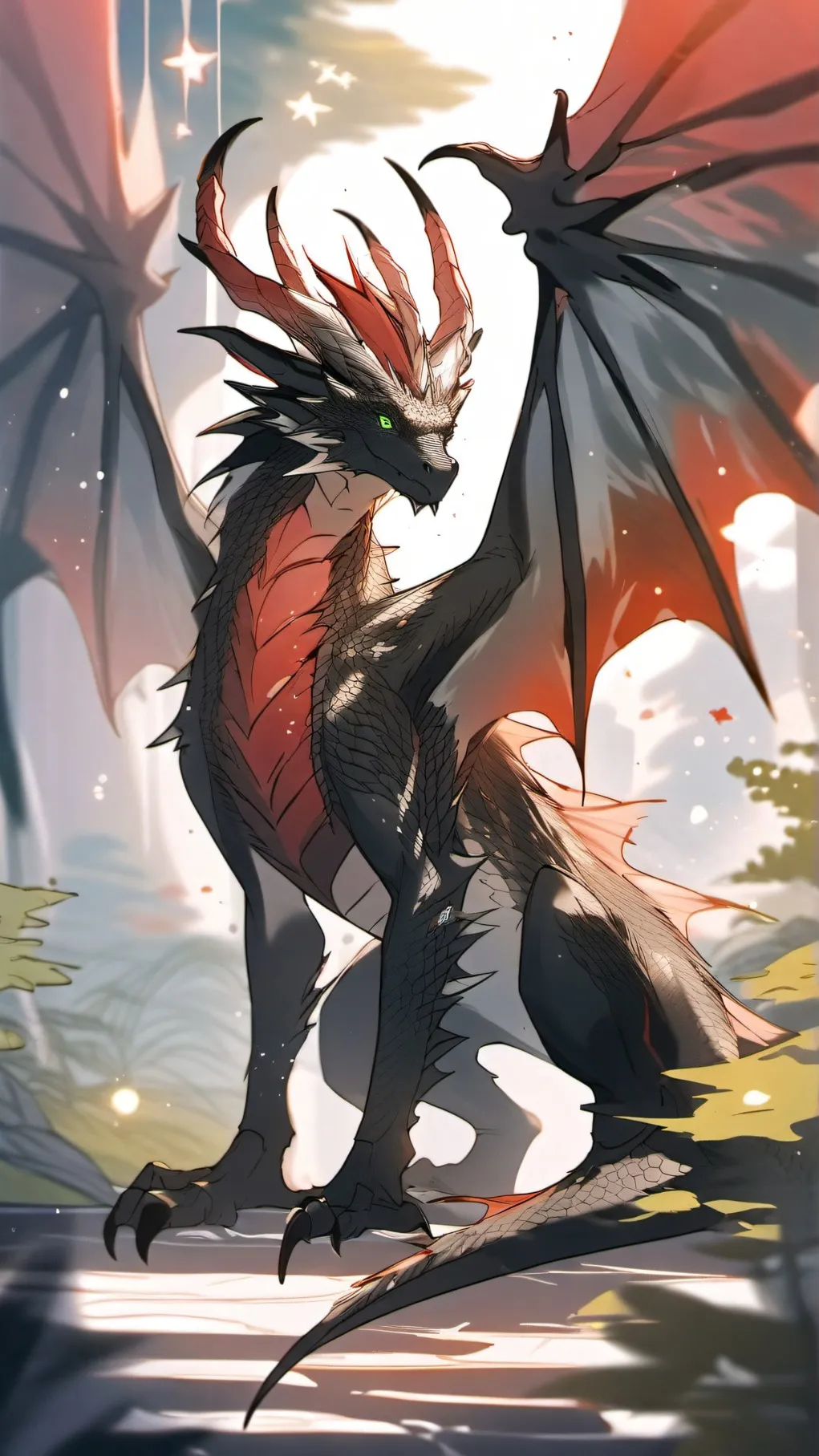 ai character: Ember background