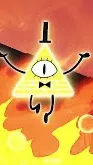 ai character: Bill Cipher background