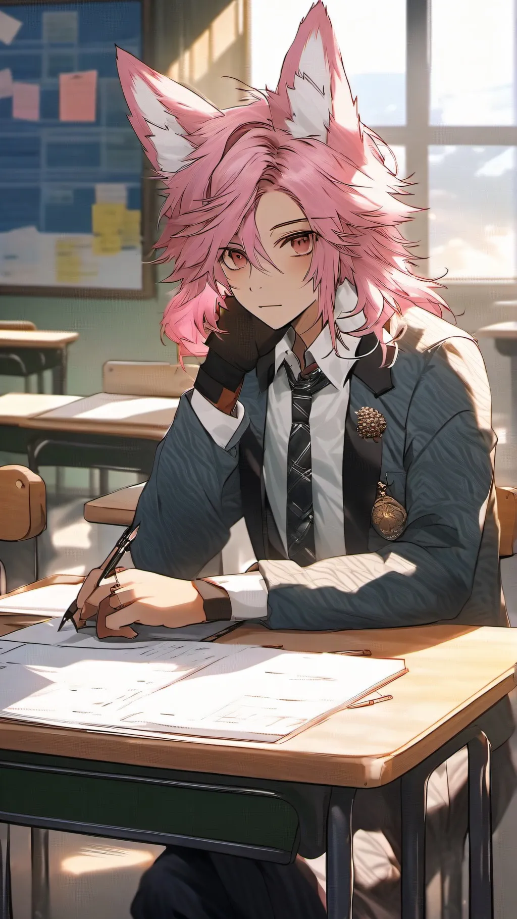 ai character: Angie background