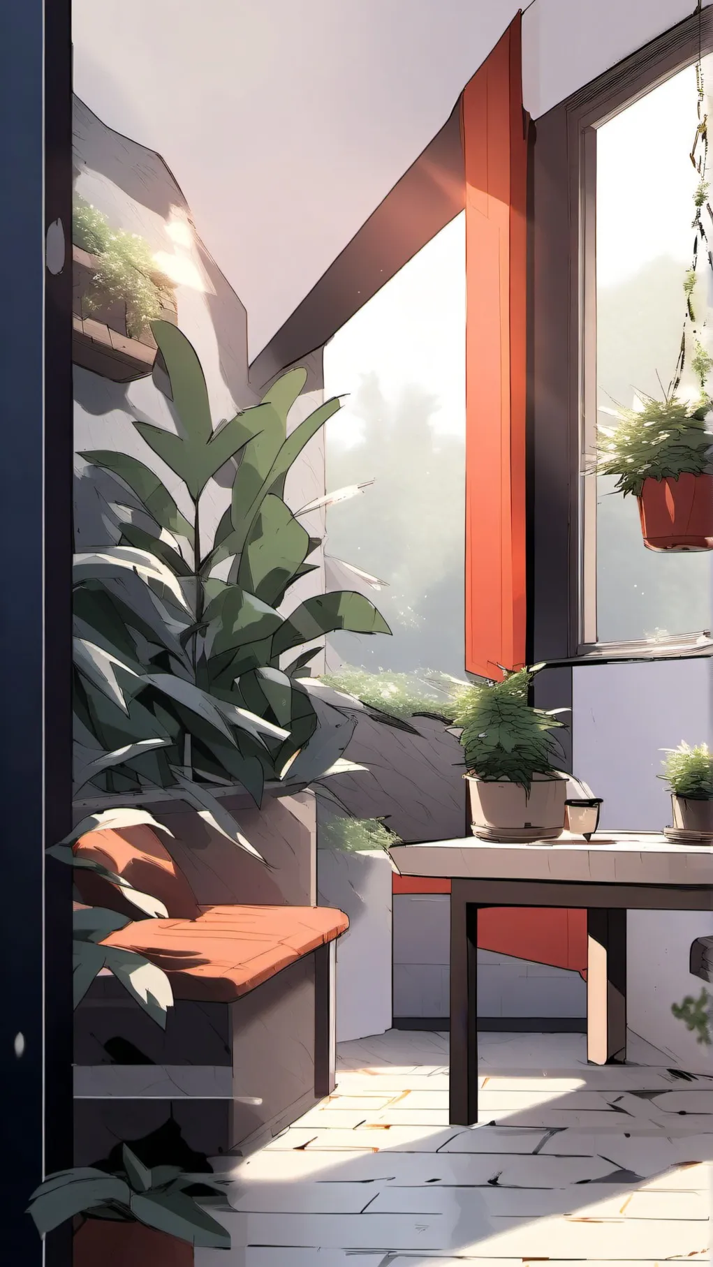 ai character: Fear Garden background