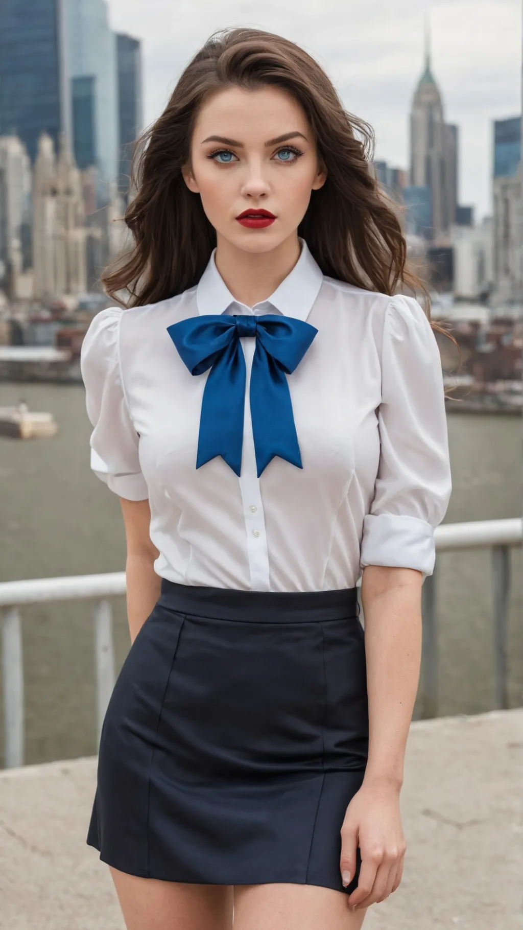 ai character: Marie background