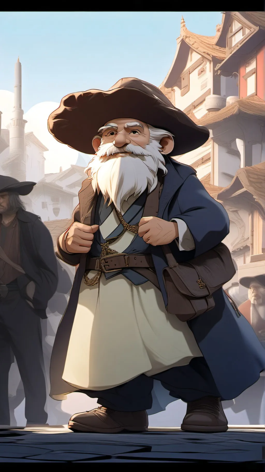 ai character: Lumpy background