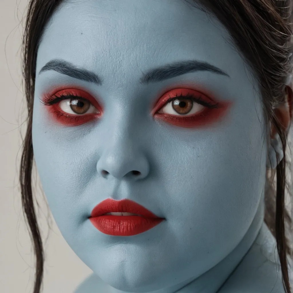 chat with ai character: Queen of blue