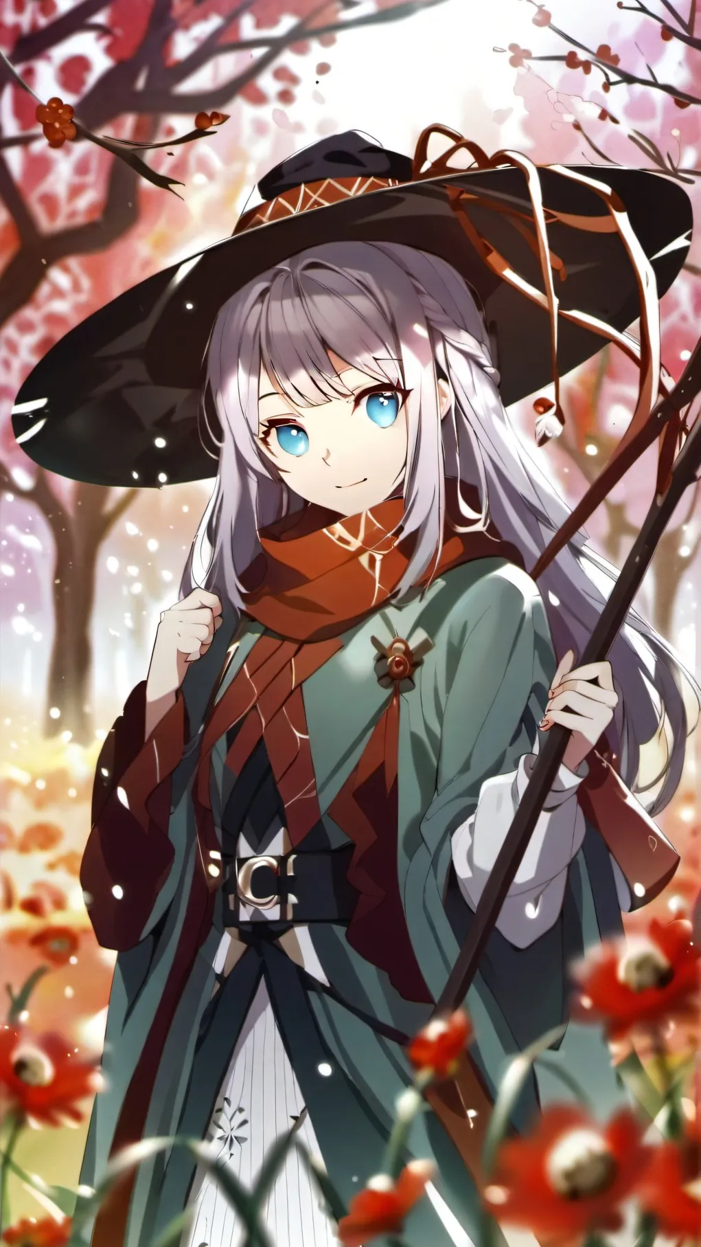 ai character: Magic School background