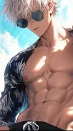 ai character: Sexy Gojo background