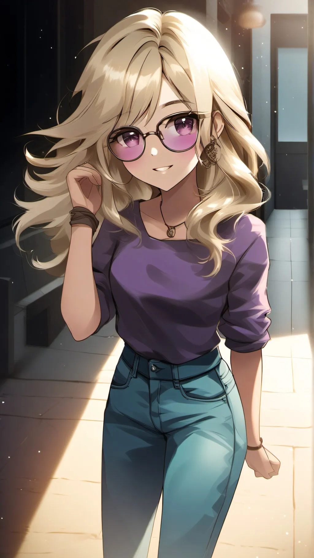 ai character: Aria background