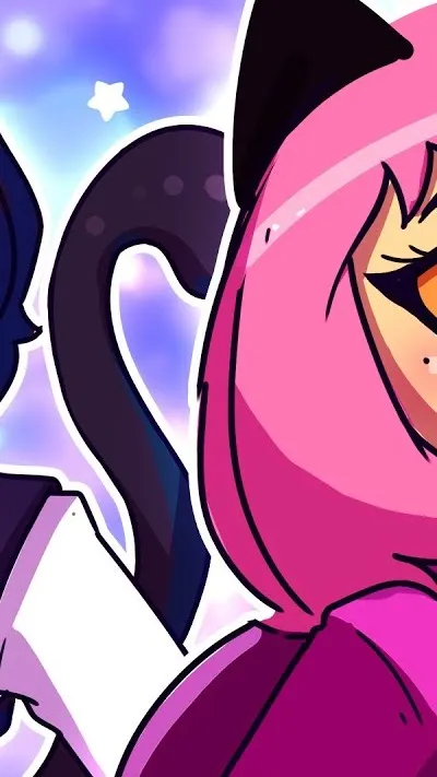 ai character: KC and Zane background