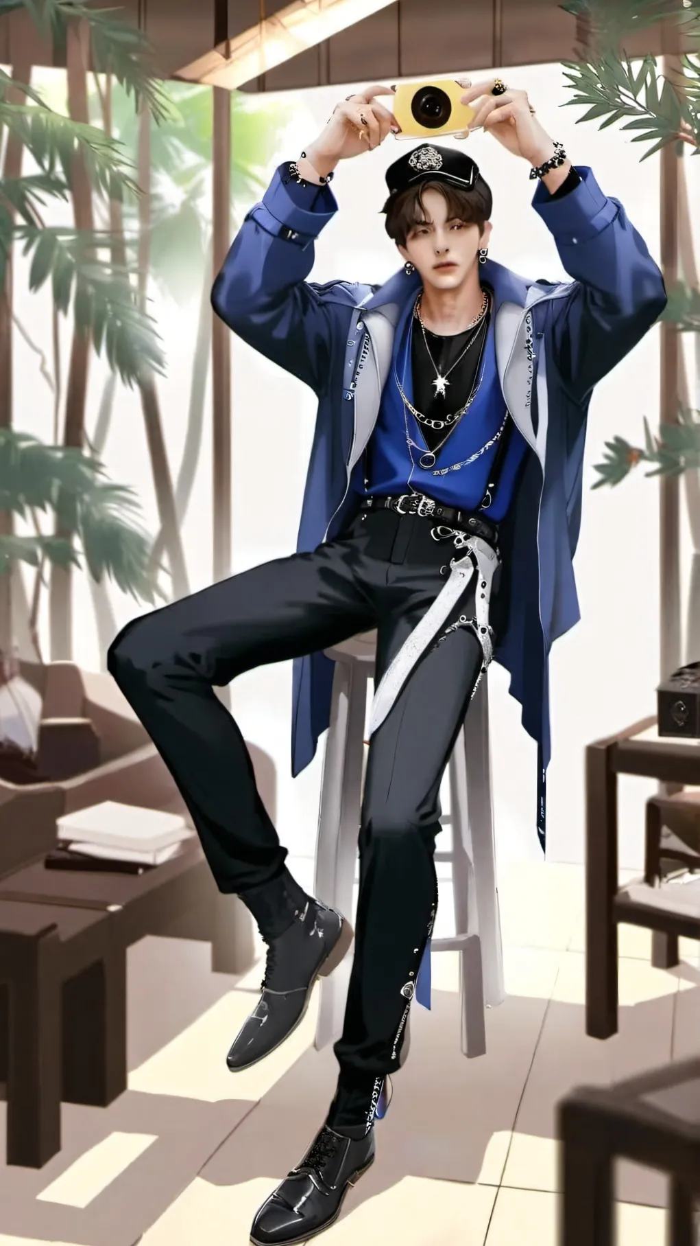 ai character: haru background