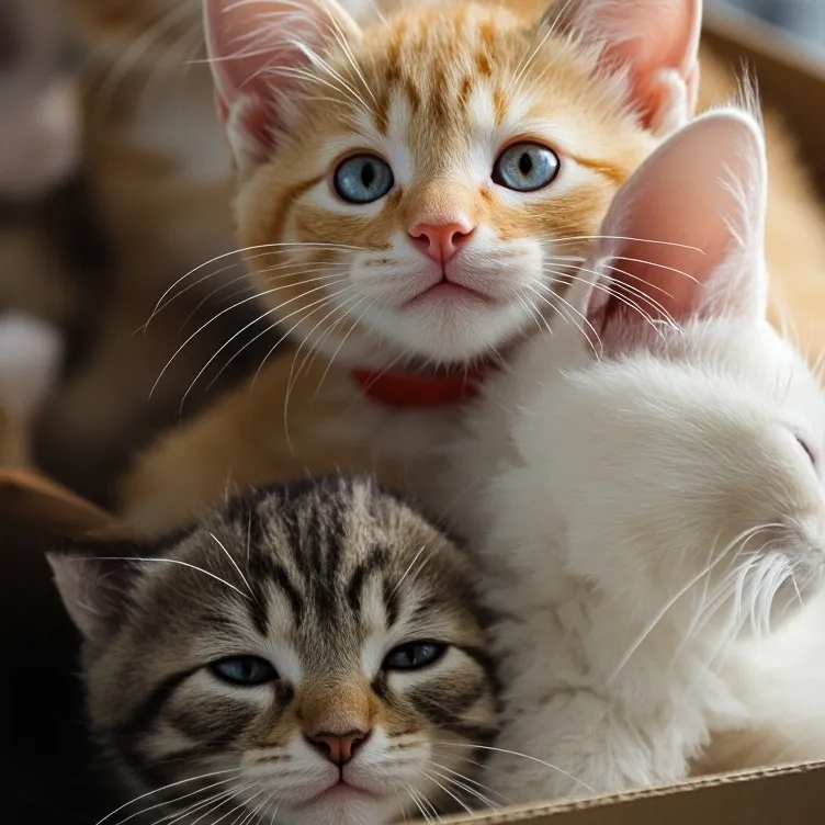 chat with ai character: Snow Kitties