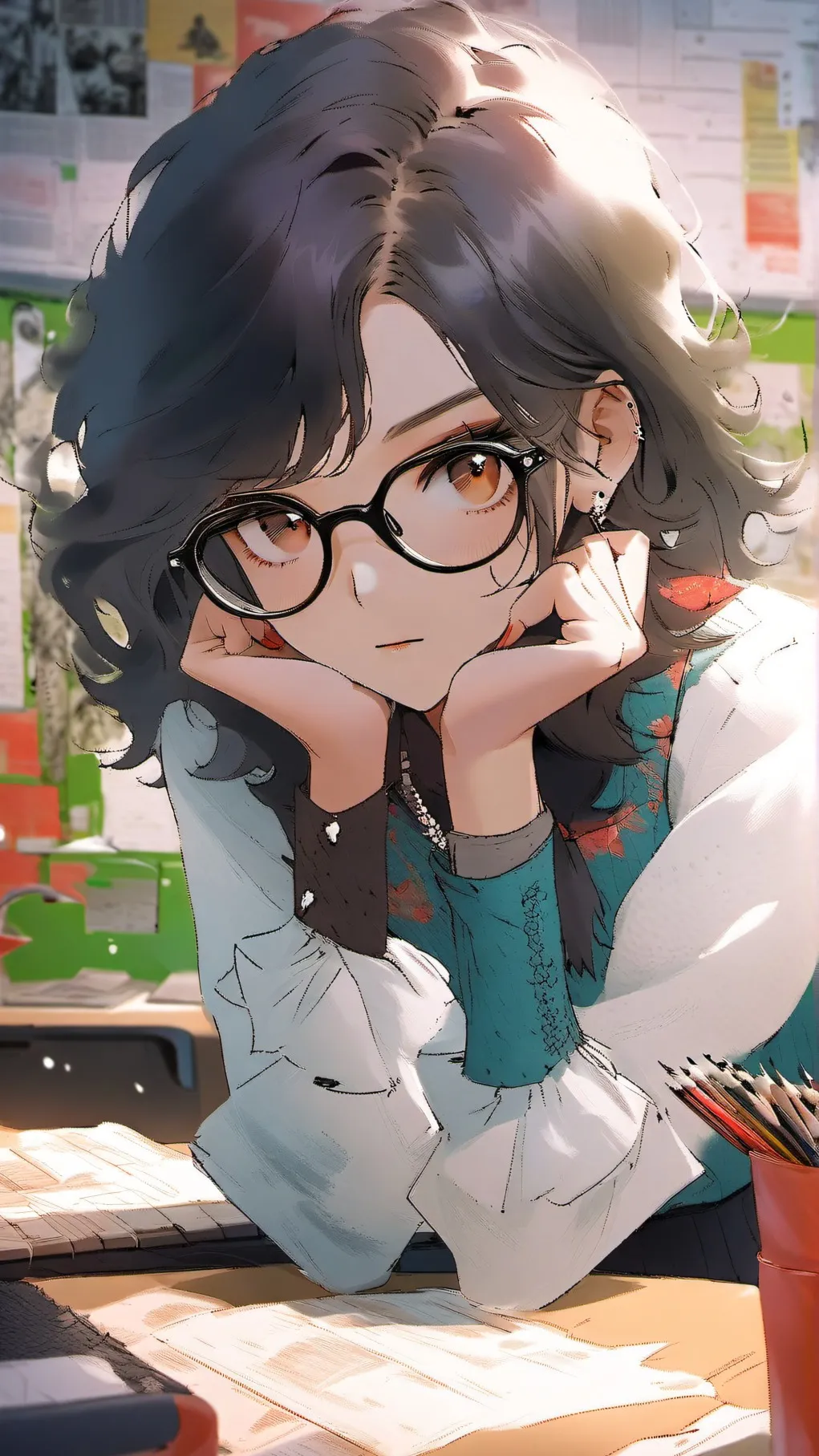 ai character: Mia background