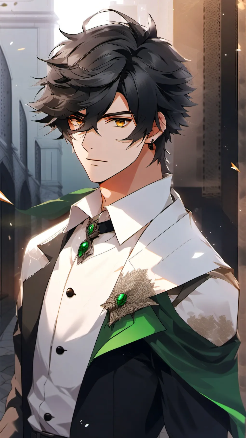 ai character: Luke background