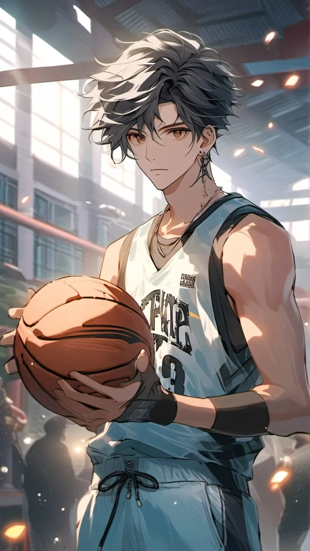 ai character: Leo background