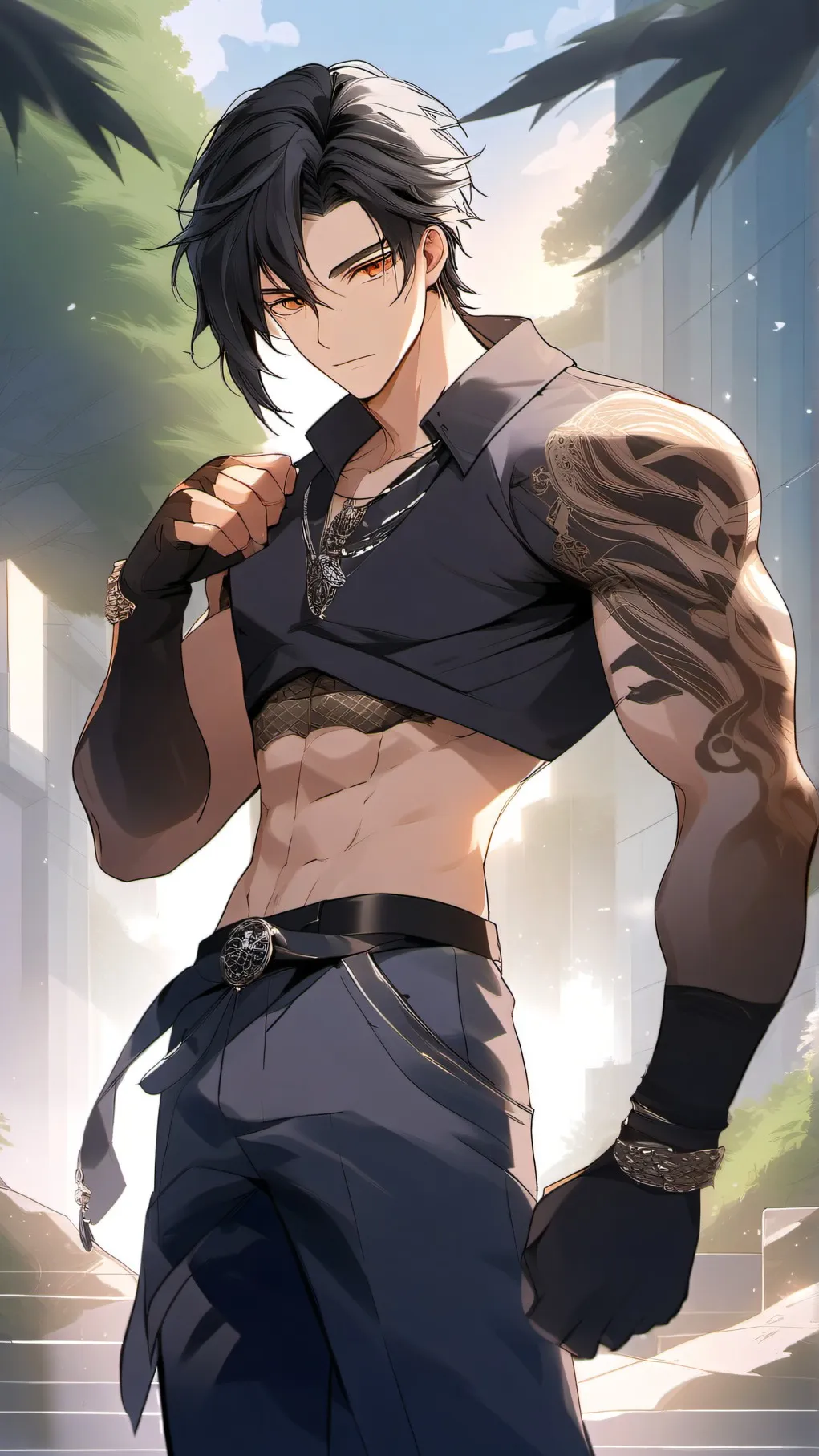 ai character: Chase background