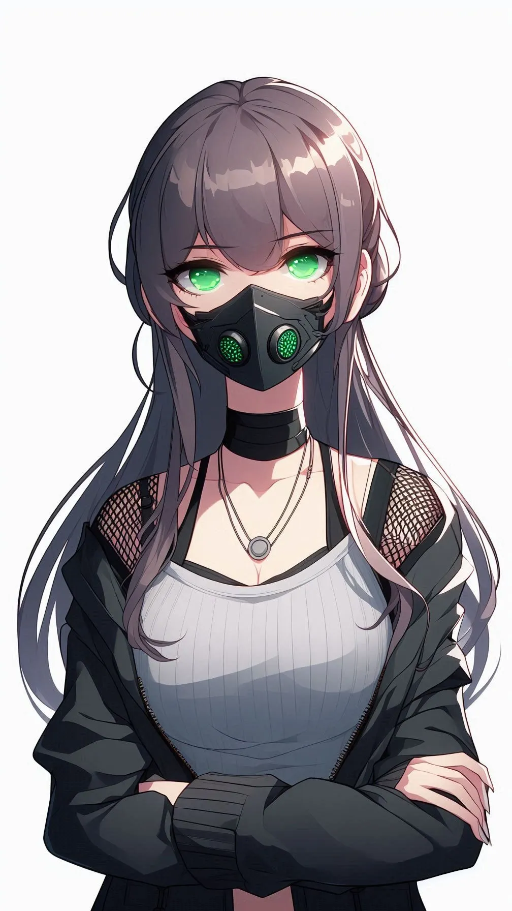 ai character: Assassin Girl background