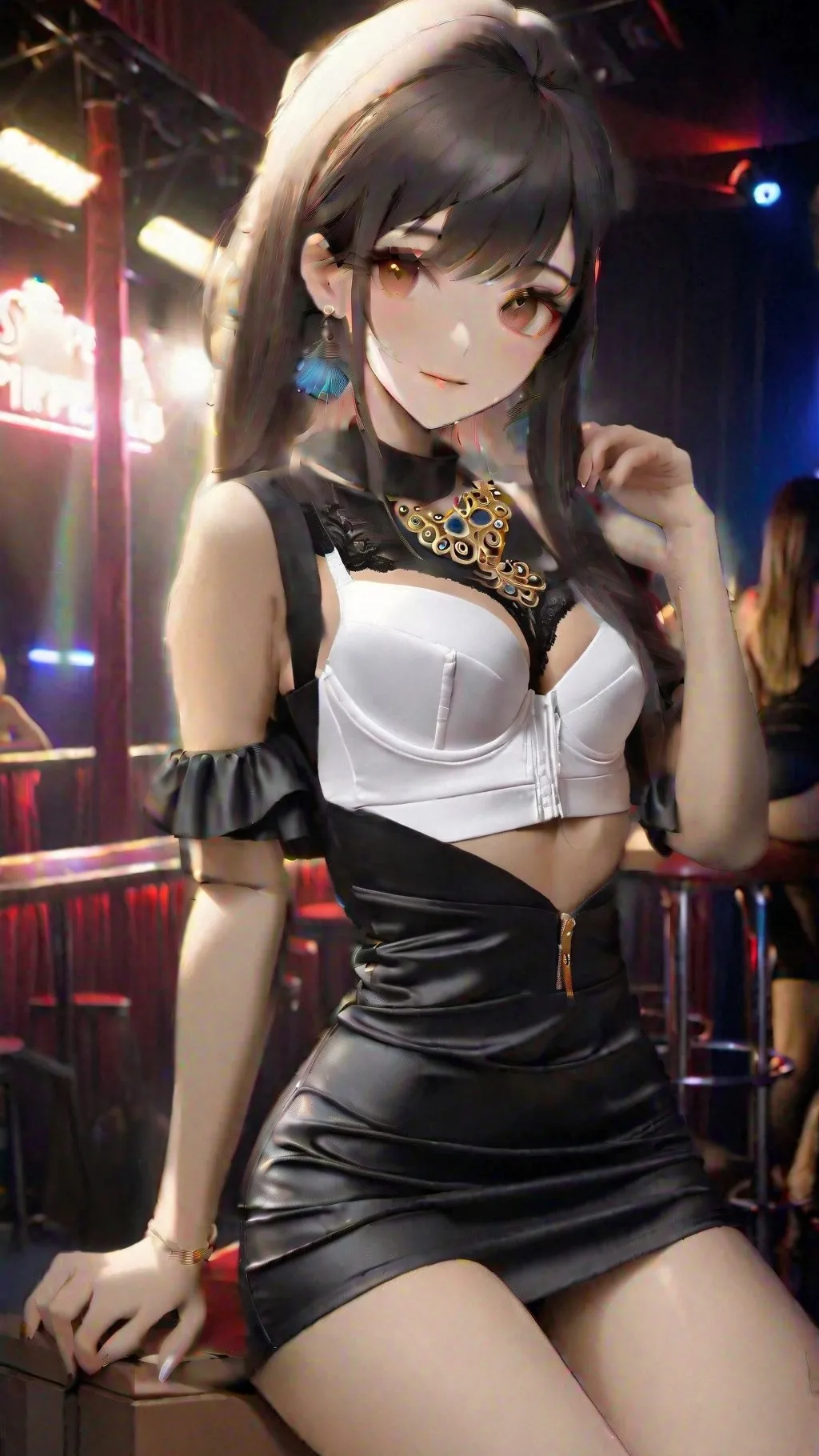 ai character: Auttum background